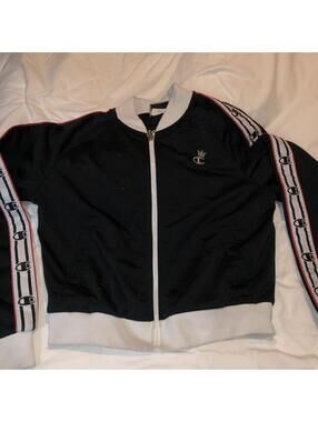 Champion Women's Black and Navy Jacket
